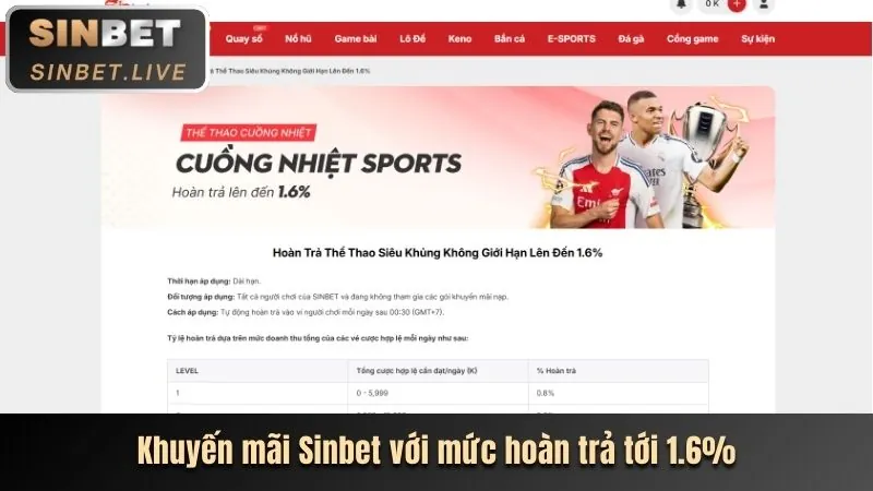 Banner khuyến mãi thể thao hấp dẫn